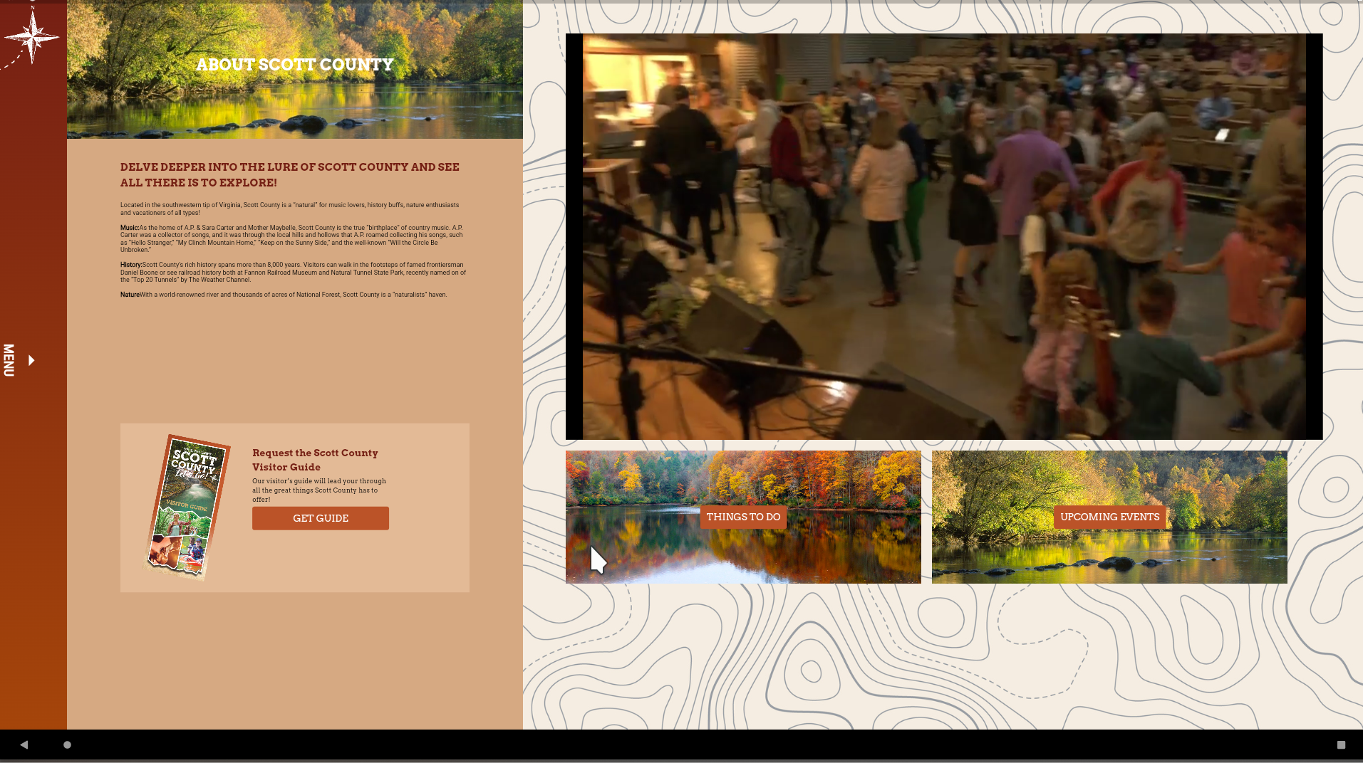 Scott County Tourism Kiosk